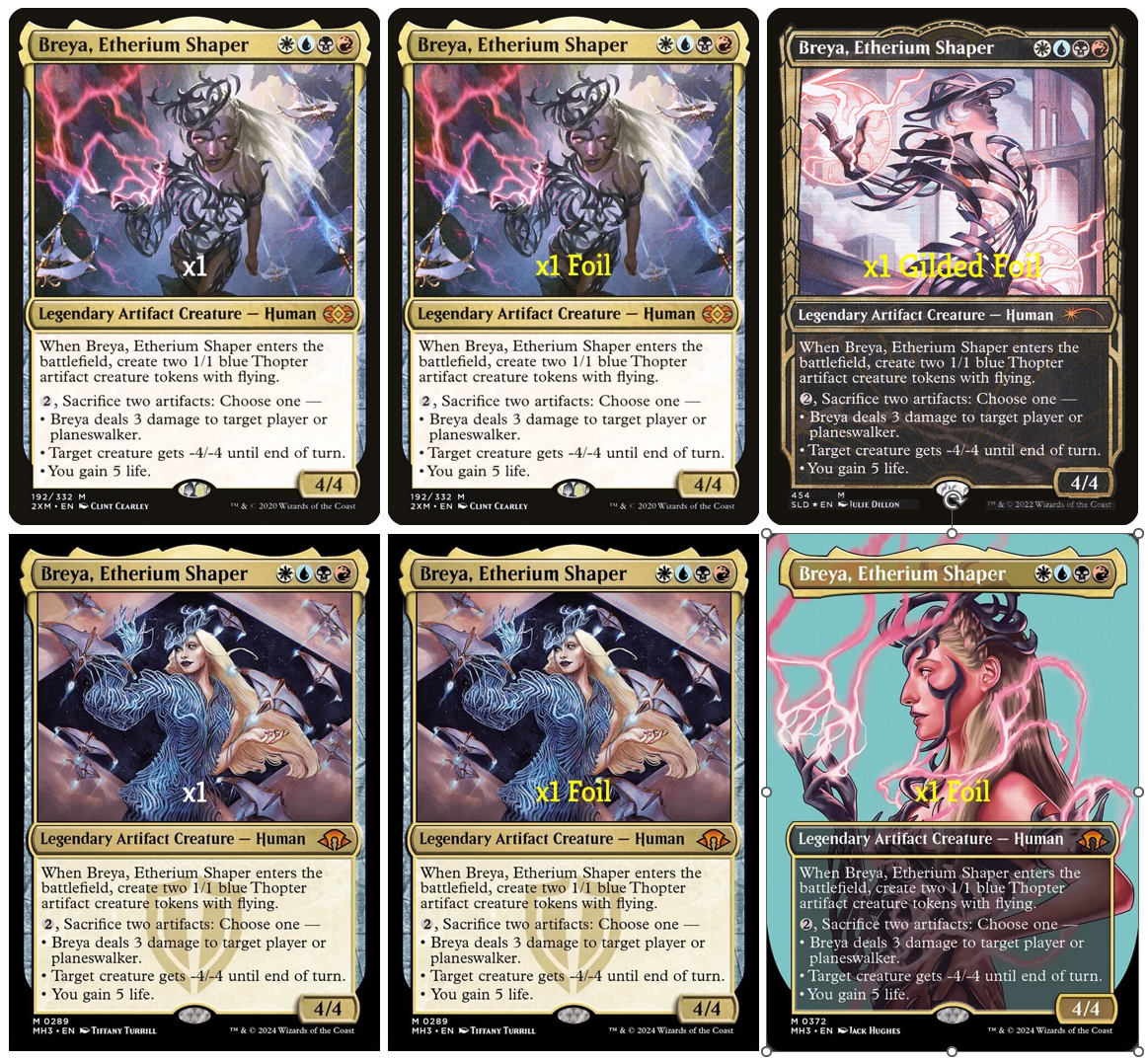 MTG 2XM SLD MH3 Breya, Etherium Shaper MINT (SELECT) | eBay