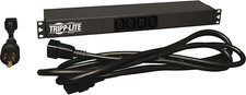 14-Outlet Rack-Mount PDU, 1U, 100-240V, 12 Ft Cord, C20 with L6-20P Adapter