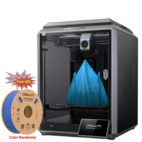 Creality K1 3D Printer 600mm/s Fast Printing Printing Sz 8.66x8.66x9.84 Inch