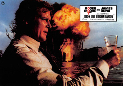 James Bond 007 - Leben und sterben lassen ORIGINAL Aushangfoto Roger Moore