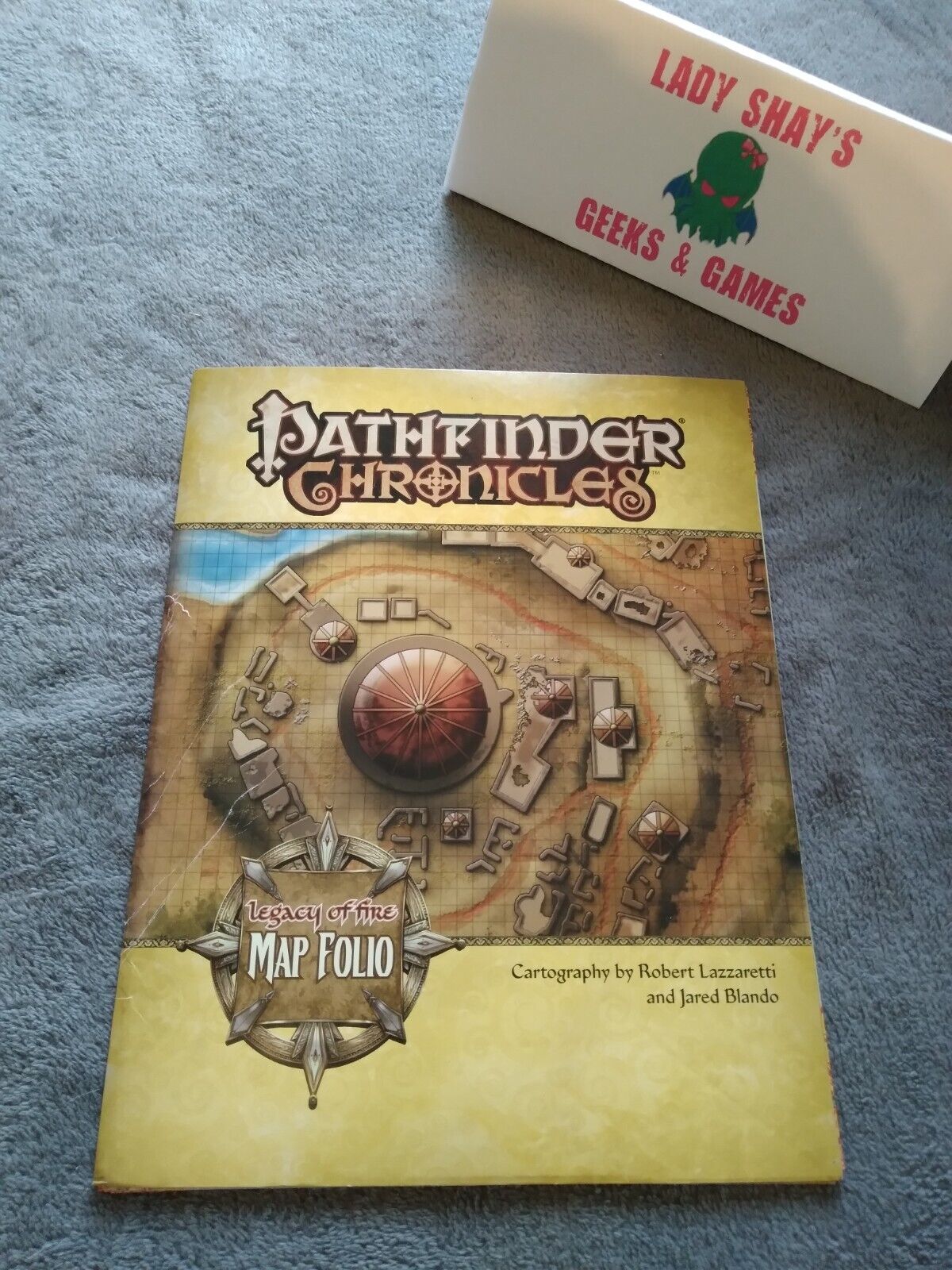  Pathfinder Chronicles: Legacy of Fire Map Folio