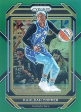 2023 Panini Prizm WNBA KAHLEAH COPPER #73 GREEN PRIZM SKY