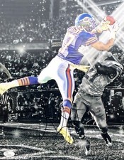 Alshon Jeffery Signed (TD over Lions) Chicago Bears 11X14 Photo JSA