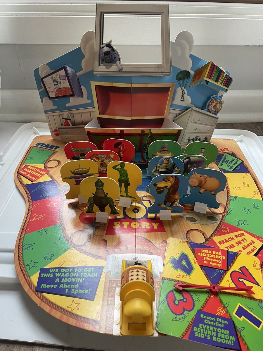 TOY Story TOYS AWAAAAY! 1996 Board Game Complete And Ready To Play