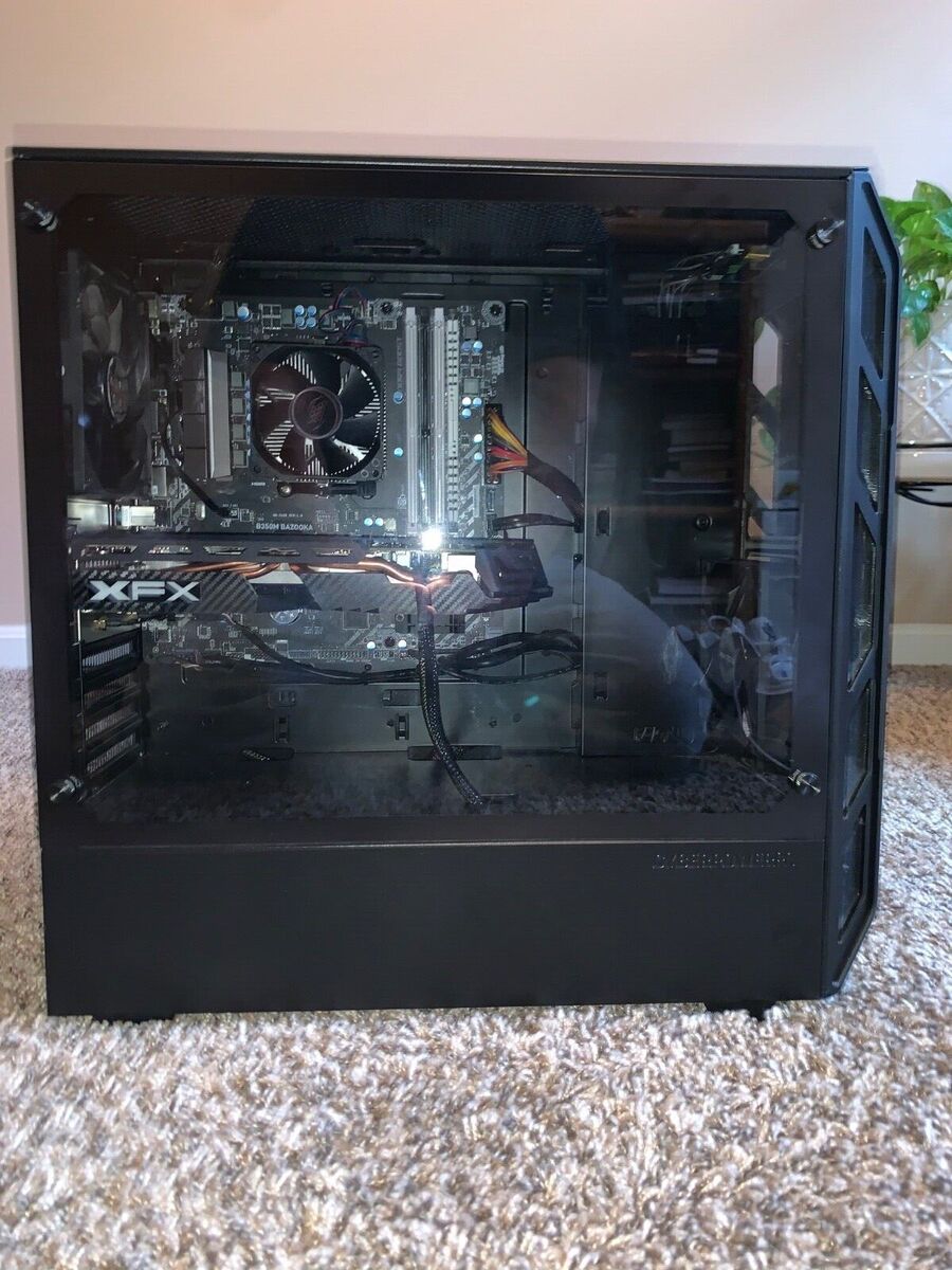 GAMING PC - CyberPowerPC AMD Ryzen 5 1600 - RX 580 - 8GB RAM GAMING PC - CyberPowerPC AMD Ryzen 5 1600 - RX 580 - 8GB RAM