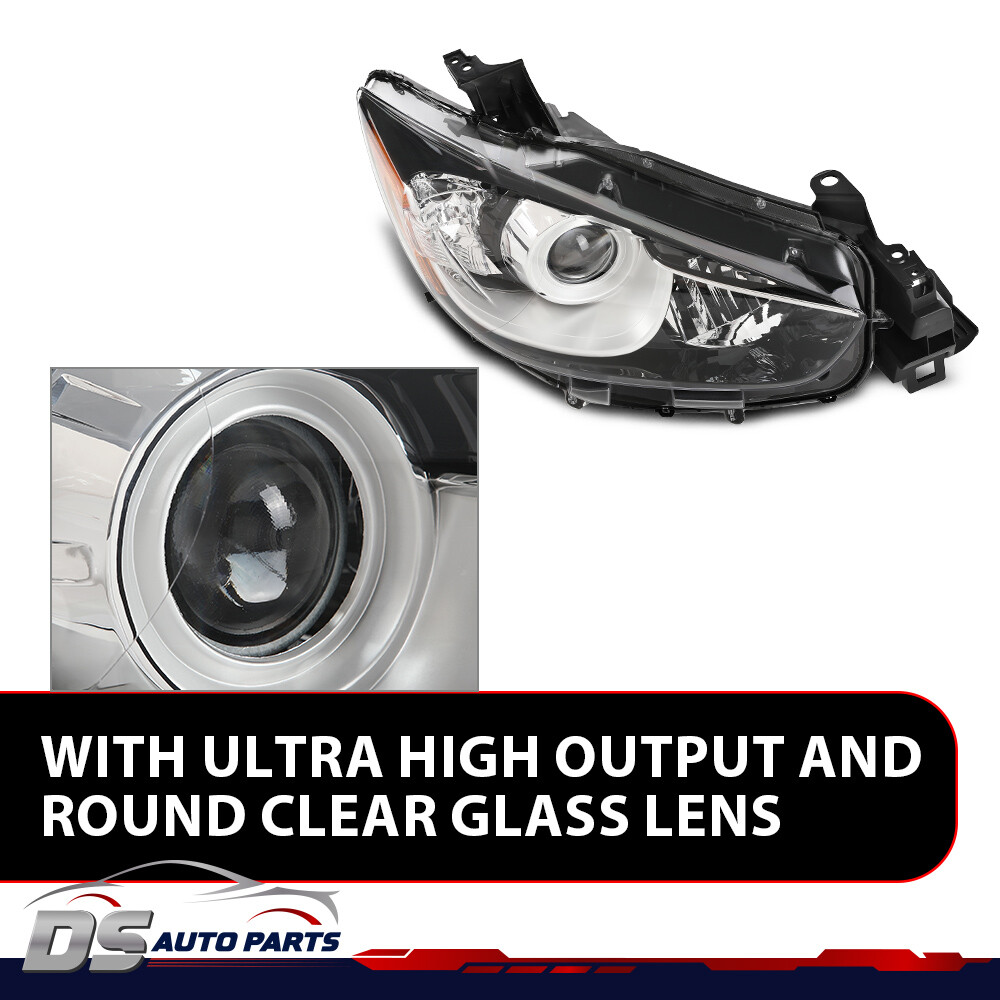 HEADLIGHT SET FIT FOR 2013-2016 MAZDA CX-5 DRIVER AND PASSENGER