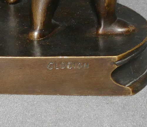 Claude Michel Clodion, 19th Century, Bronze, Children Playing Music, 19.5cm - Picture 11 of 11