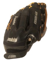 Franklin Flex- Action baseball left hand gloves hinge Medium black4625- 10.5