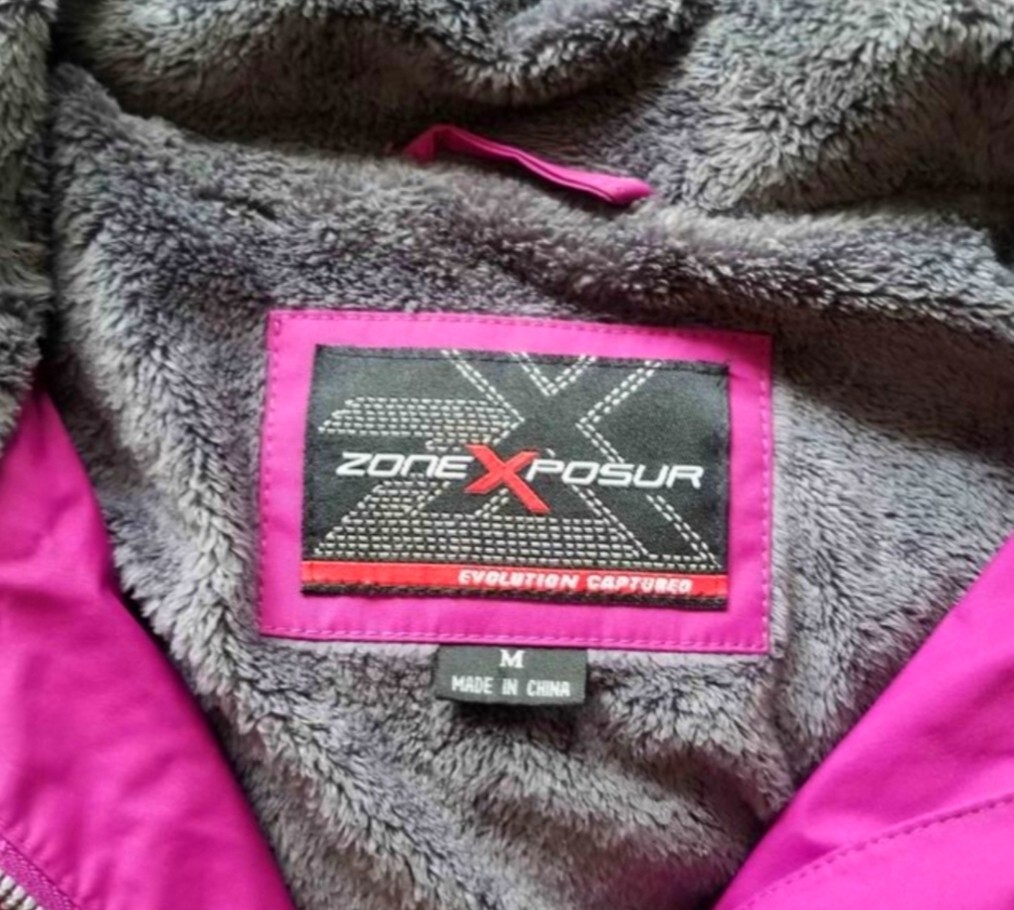 ZeroXposur Full Zip Ski Jacket Medium Fuchsia - image 5