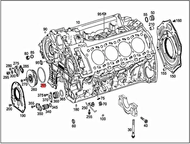 Genuine MERCEDES Sealing ring 0259976648 | eBay