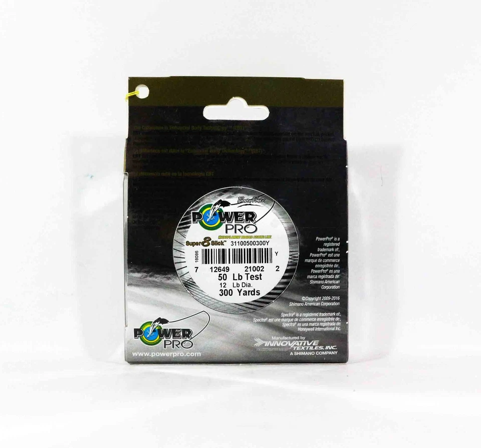 Power Pro Super 8 Slick Spectra Line 50 lb por 300yds marrom (0503) - Imagem 2 de 4