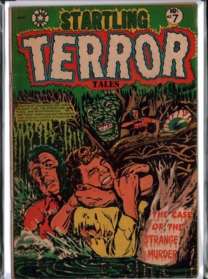 STARTLING TERROR TALES #7 Pre Code Horror (1953) LB COLE Cover VG- (3.5)