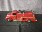 Vintage 1950s Tonka Red TFD No. 5 Fire Truck Steel Metal Original