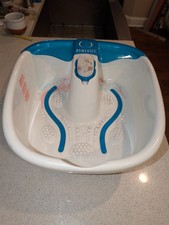 Homedics Bubble Mate Heated Foot Spa Bubble Foot Massager, Working, Repaired Tub