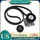 Belt Tensioner Kit + Idler Pulley For Mercedes E320 C280 SLK320 S AMG 1122000970