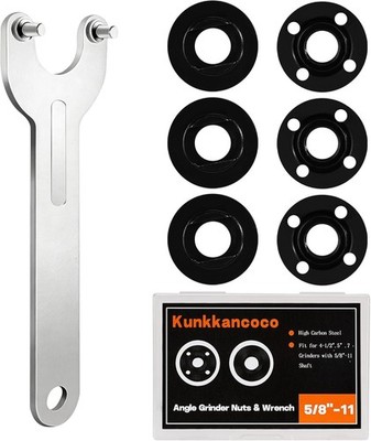 pwkauka 7PCS Angle Grinder Nut Angle Grinder Flange Wrench Kit, 5/8-11 Flange Metal Lock Nut, Compatible with for DeWalt Milwaukee Metabo Bosch Ryobi Black Decker 4.5 5 Grinder Parts | Guatemala pwkauka 7PCS Angle Grinder Nut Angle Grinder Flange Wrench Kit, 5/8-11 Flange Metal Lock Nut, Compatible with for DeWalt Milwaukee Metabo Bosch Ryobi Black Decker 4.5 5 Grinder Parts | Guatemala