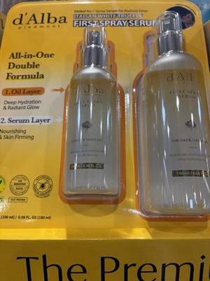 d'Alba First Spray Serum Italian White Truffle Hydrating Face Spray 6.08 oz