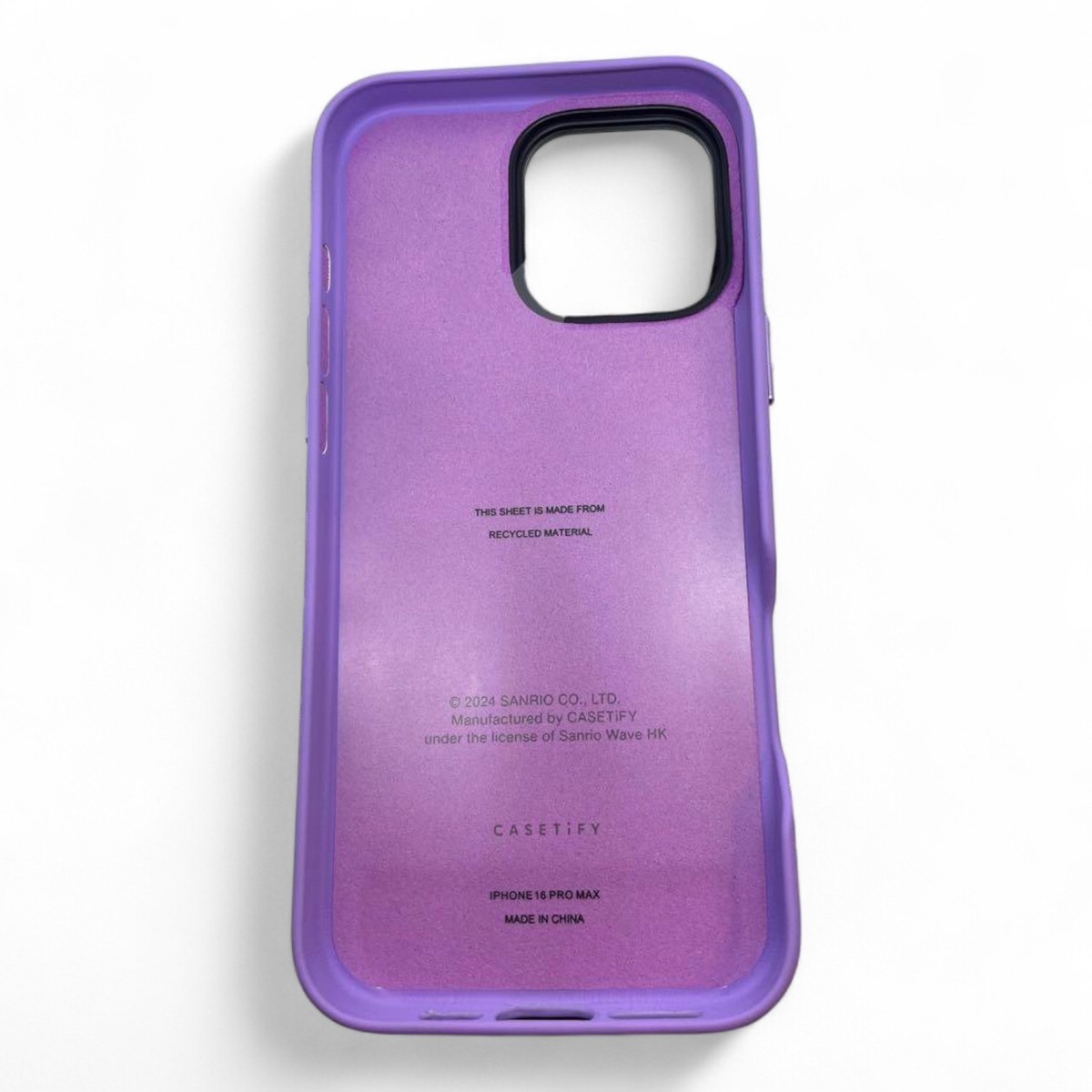 CASETiFY Sanrio Characters Kuromi Purple Phone Case for iPhone 16