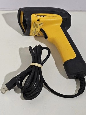 PSC 959 USB 2D PowerScan Barcode Scanner Schnelles kabelgebundenes Laufwerk gebraucht