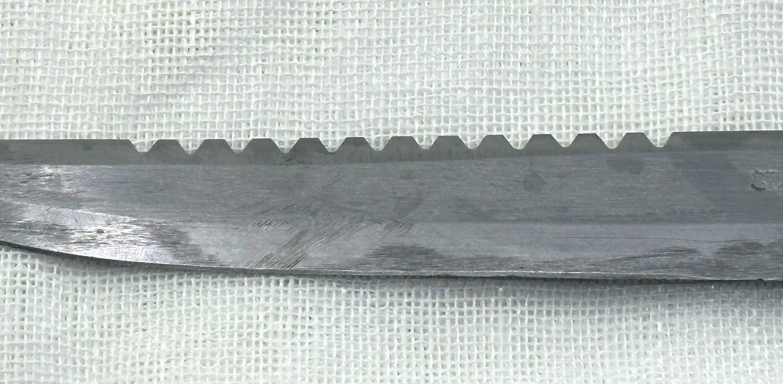 Vintage FISHERMANS TACKLE FILLET KNIFE Wooden Handle Stainless Steel SWEDEN