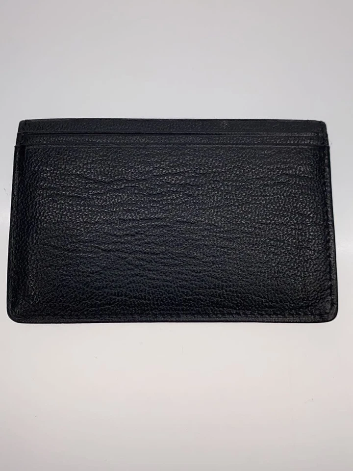 CHANEL Card case CC mark leather black bussiness card holder 7x10.5cm no box - Image 2 of 4
