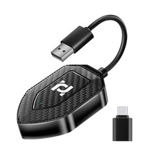 AI BOX CarPlay Android Auto Wireless Adapter USB Plug and Play, Wireless Link