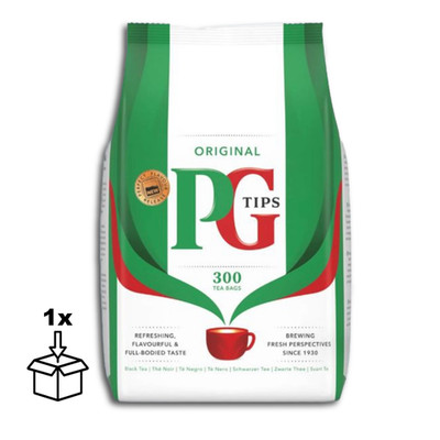 PG Schwarzer Tee ''PG Tips'', 300 x 2,9g Teebeutel, 1 x 870g