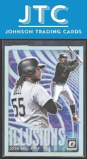 2020 Donruss Optic Josh Bell Optic Illusions Holo Pittsburgh Pirates