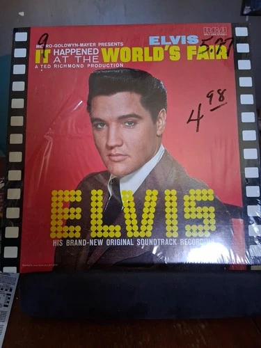 Elvis Presley It Happened At The World's Fair Vinyl LP US 1977 Reissue SEALED
