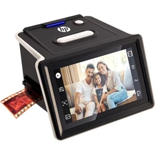 HP FilmScan 5" Touch Film & Slide Scanner, Converts Negatives to 22MP JPEG