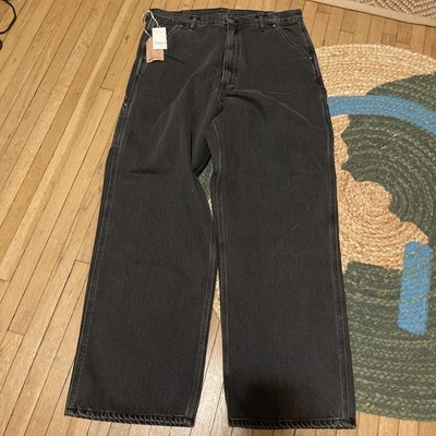 Orslow DAD S FIT PAINTER PANTS (D61S BK DENIM STONE Size 4 