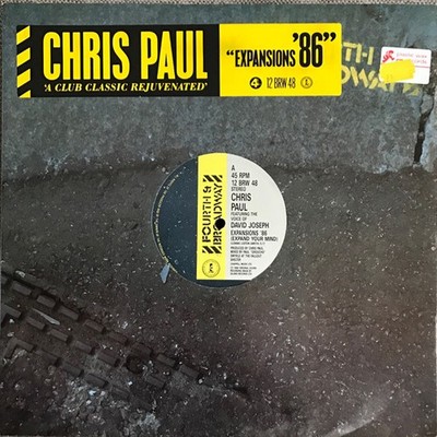 Chris Paul Featuring The Voice Of David Joseph - Expansions '86 (Expand Your Min