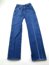 VTG Wrangler Denim Jeans Womens Juniors Size 3x32 14MWZG Mom High Waisted Retro