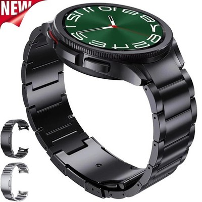 Titan Metall Armband Für Samsung Galaxy Watch 7 FE 6 5 4 Classic 40mm 44mm 5 Pro