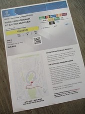 2025/26 Paris St. Germain PSG - Bayern M&uuml;nchen / Champions L Print@HomeTicket