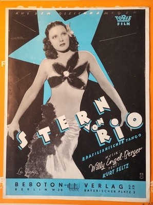 Stern von Rio. Brasilianische Tango-Serenade. [Noten]. Aus dem gleichnamigen Tob