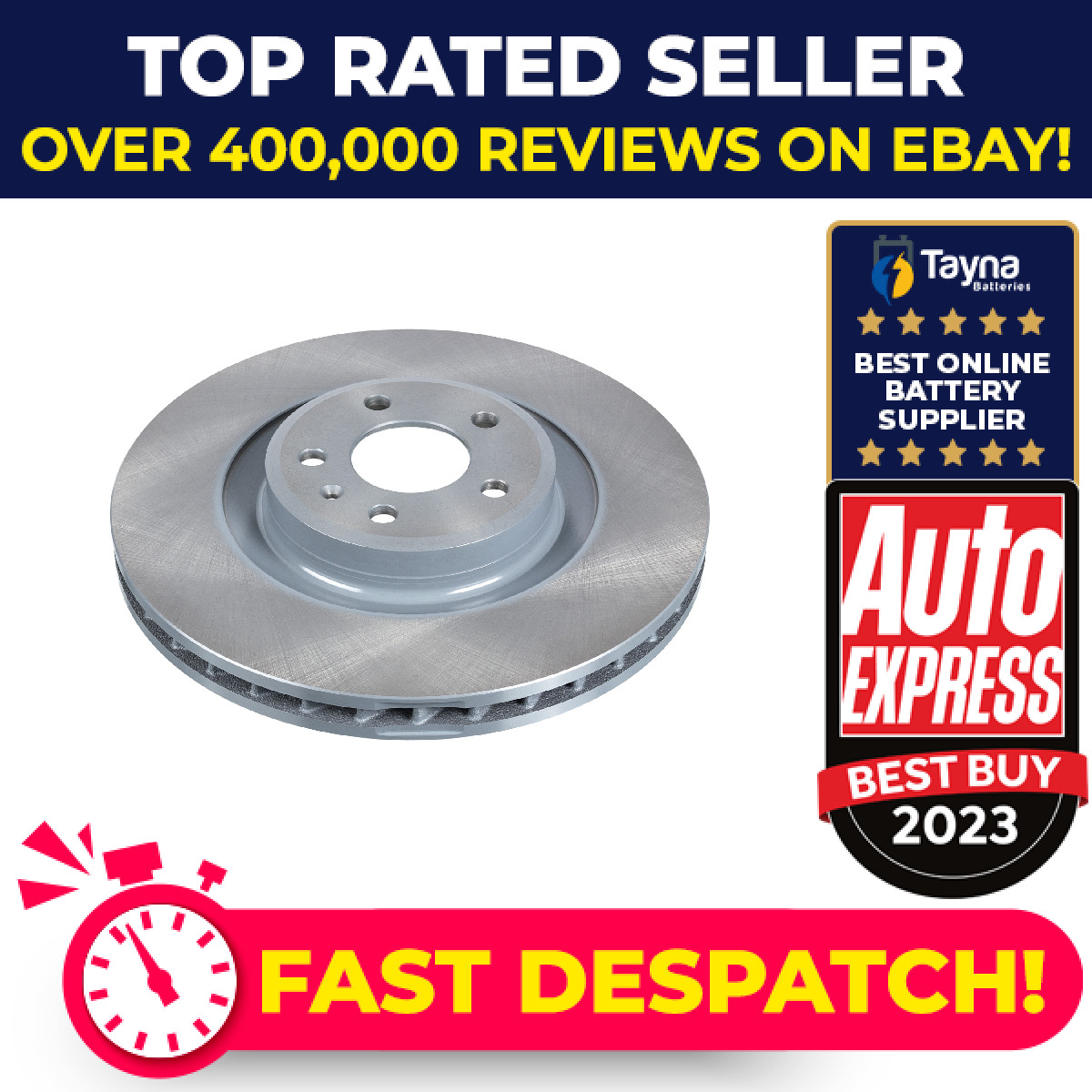 2x Brake Discs Pair Vented fits AUDI Q5 8RB 3.2 Front 08 to 11 CALB 345mm Set