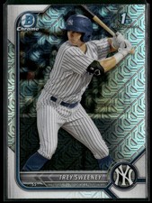 2022 Bowman #BCP-137 Trey Sweeney Chrome Prospects Mojo Refractors