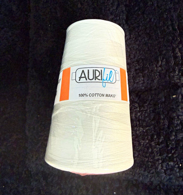 Aurifil Mako 50 100% Cotton Quilting Thread White 2021 Single, Sewing Machine