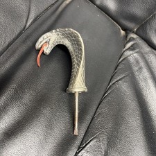 Vintage Cobra Snake Hood Ornament Shifter Knob Rat Rod