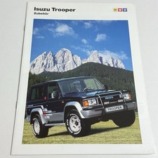 ISUZU TROOPER ZUBEHÖR / 12p brochure catalog / DE German 1990 (3)