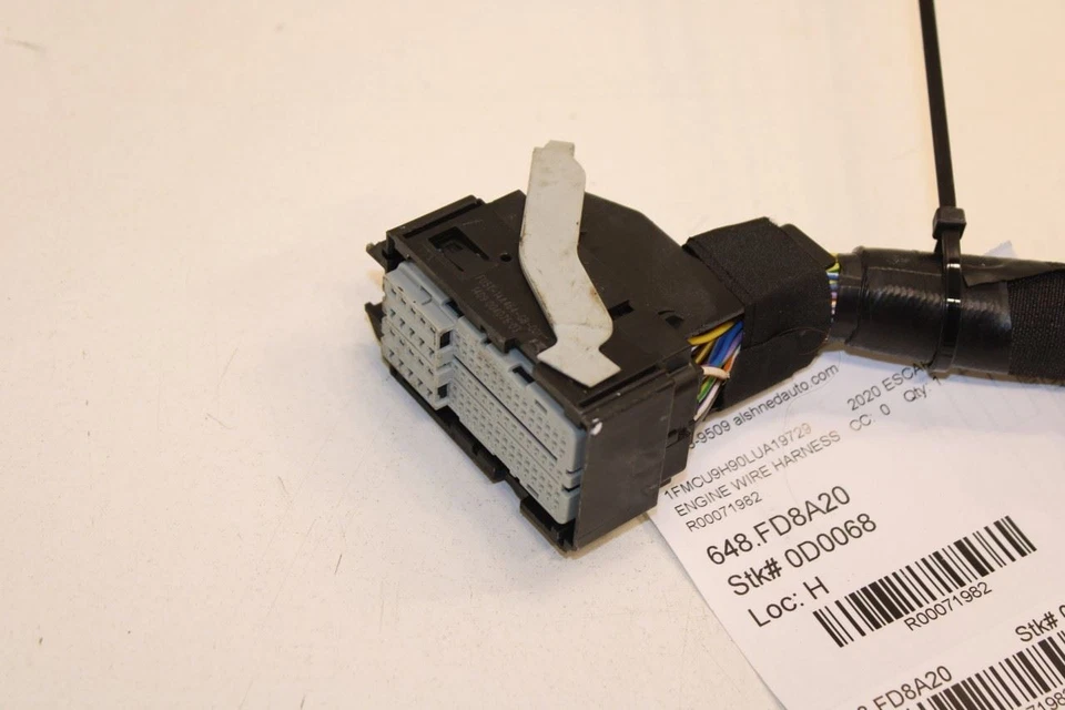 2020-2021 Ford Escape SEL 2.0L AWD Engine Wiring Harness KU5T-12C508-PF OEM - Image 2 of 4