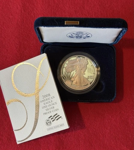 1oz 2008-W-American Eagle Walking Liberty Dollar Proof With COA