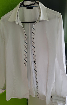 Damen Bluse  Eterna Gr. 42 Weiß Business