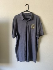 NWT Men  s Travis Mathew Polo Golf Shirt 2XL Gray w/Logo