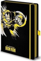 Gadget - Marvel: Pyramid - Iron Man -Premium A5 Notebook- (Quaderno) -D- Pyramid