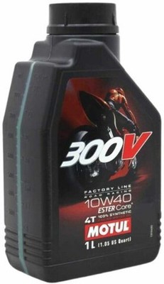 Motul 300V 10W40 100% Synthetic Motor Oil - 4 Liter 104121