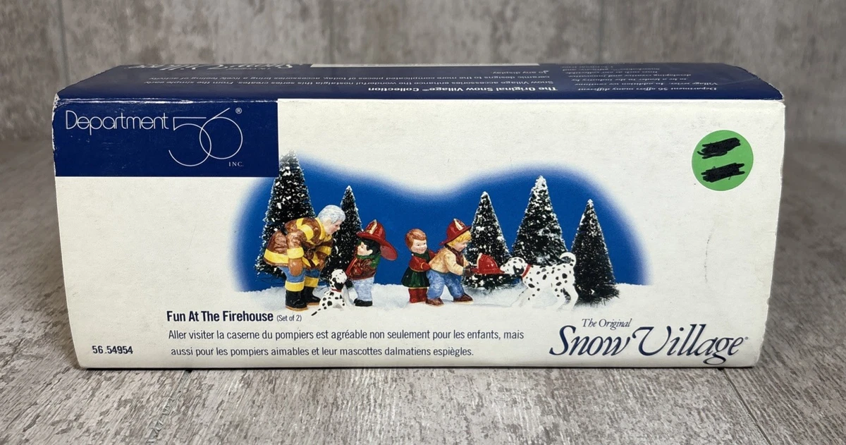 Dept 56 Firehouse In Department 56 Dickens Village Buildings for
