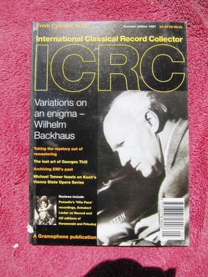 ICRC Koch Vienna State Opera 1997 V 9 INTERNATIONAL CLASSICAL RECORD COLLECTOR