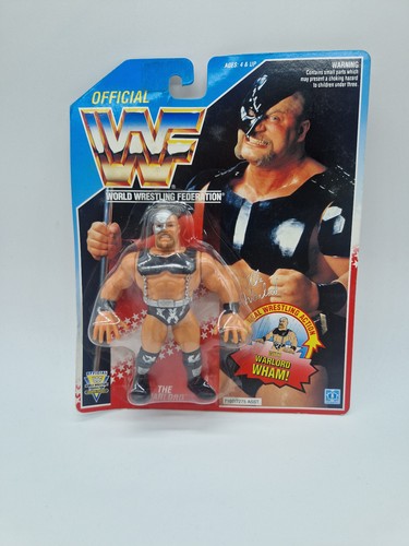 WWF Hasbro The Warlord MOC Wrestling Figure US Car...